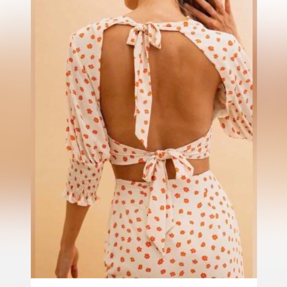 Sabo skirt floral set